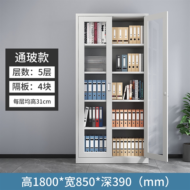 SKU-12-通玻文件柜-5层